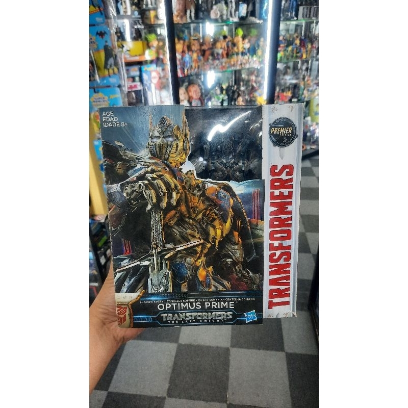 Hasbro Transformers The Last Knight Rare BIB Shadow Spark Optimus Prime ...