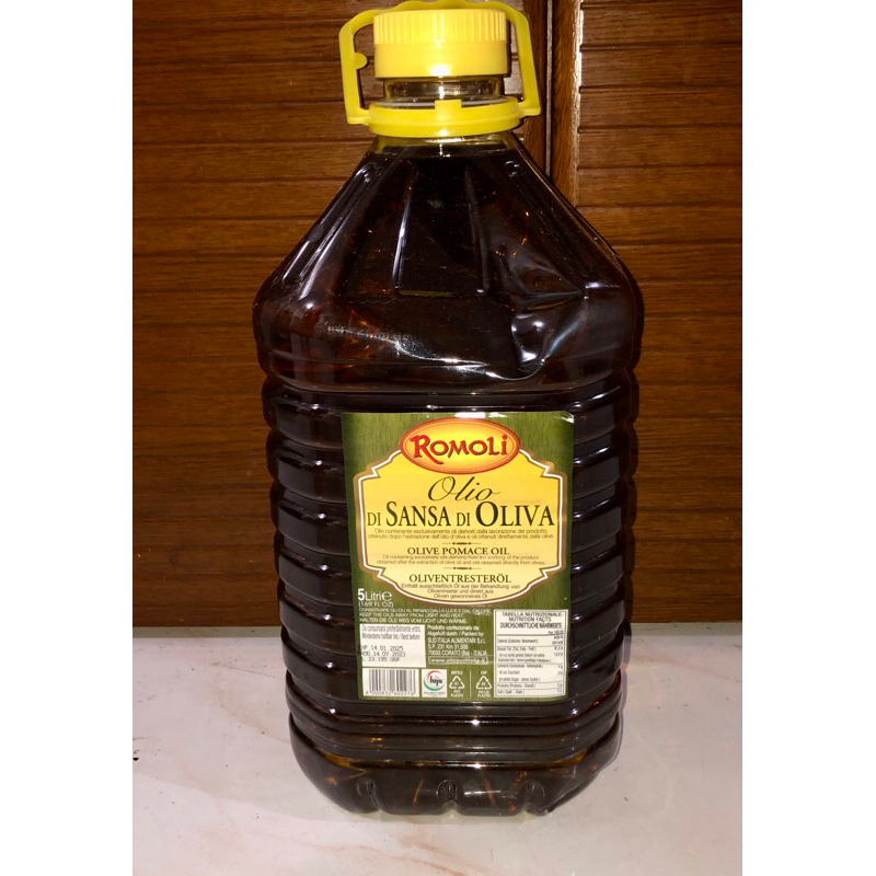 Romoli Olive Pomace Oil 5L (01/2025 EXPIRY Shopee Philippines