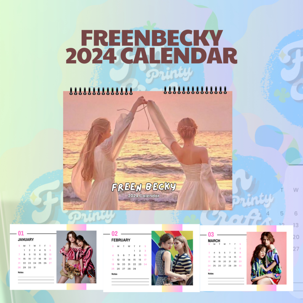 FREEN BECKY 2024 CALENDAR Shopee Philippines