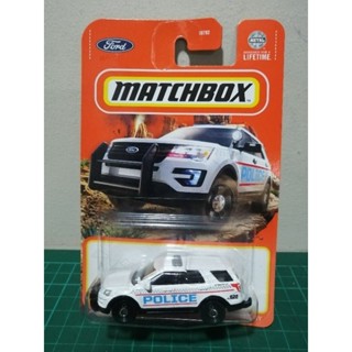 Matchbox ford best sale explorer police