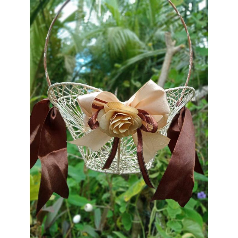 flower girl baskets (rustic) Shopee Philippines
