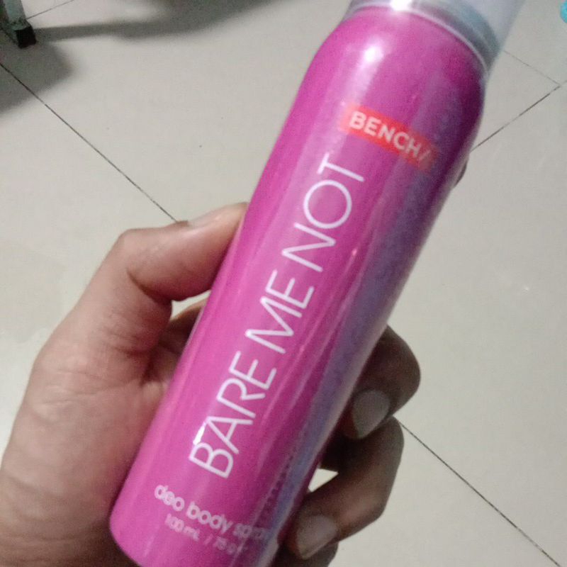 BENCH DEO BODY SPRAY BARE ME NOT 100ML Shopee Philippines