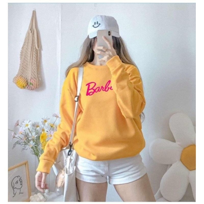 Barbie Pullover Sweater Aesthetic Minimalist Color Shopee Philippines