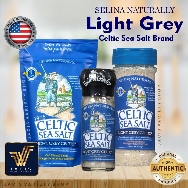 Selina Naturally Celtic Sea Salt Light Grey Celtic®, 5 lbs - Metro Market