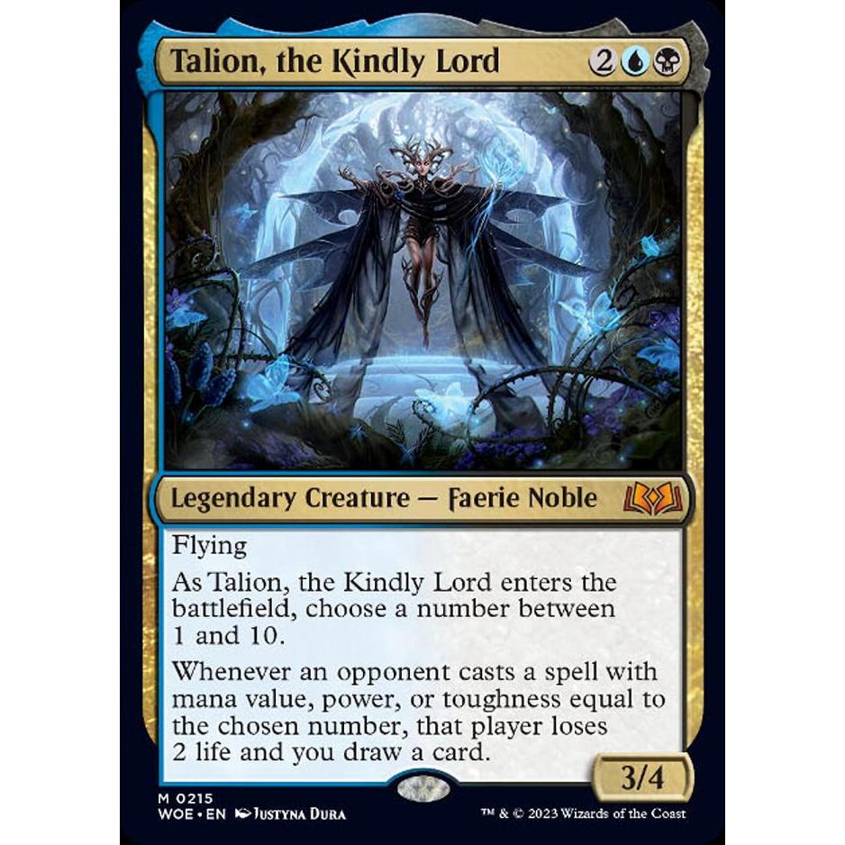 Talion, the Kindly Lord [Wilds of Eldraine Prerelease Promos] main image 0