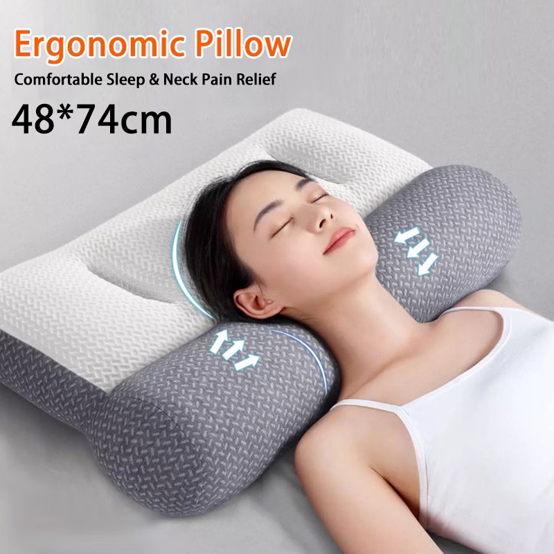 Neck Pillow Ergonomic Pillow Orthopedic Pillow For Neck Pain Relief ...