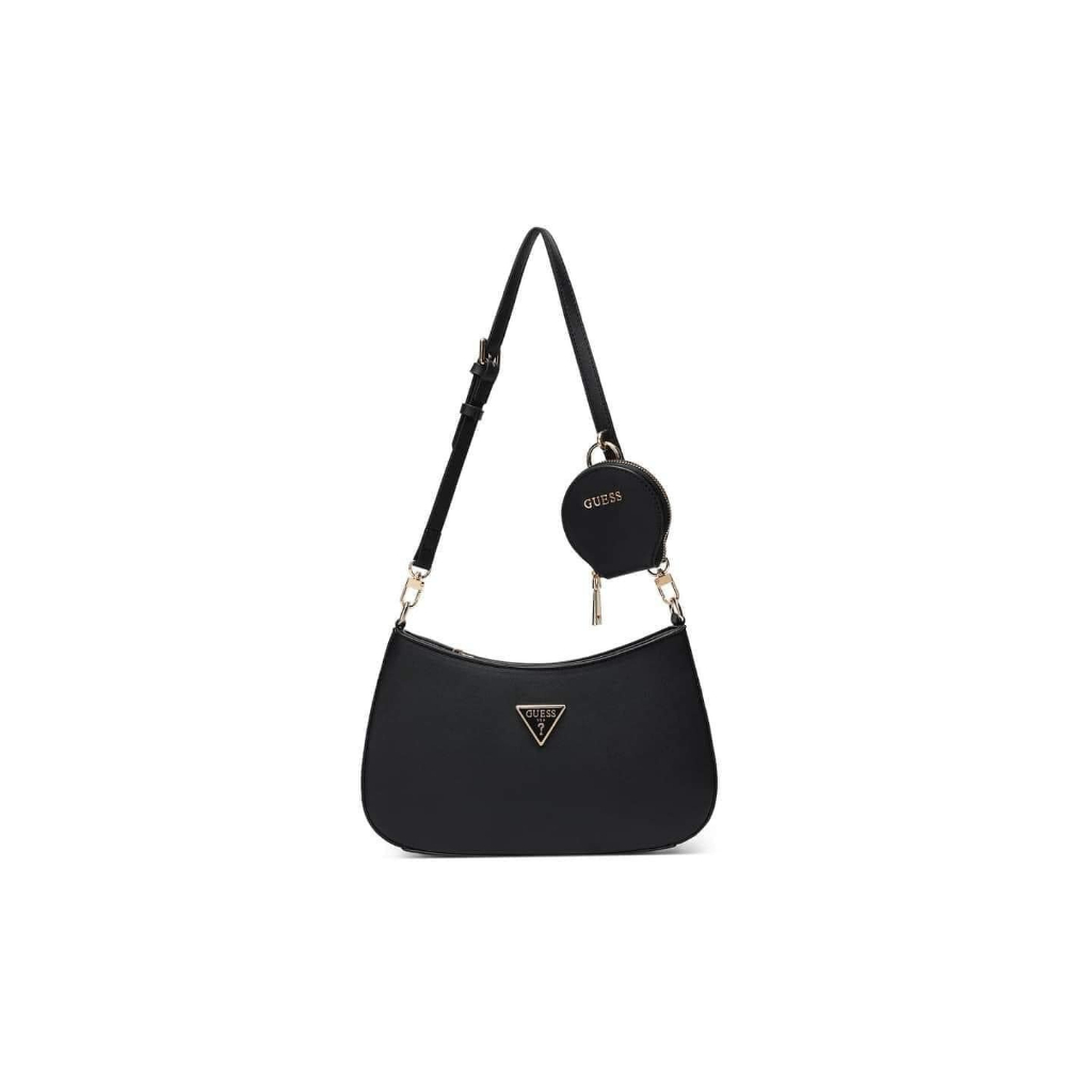 Top Grade Leather Guess Mini Hobo Bag Round Shoulder Bag with Coin Purse
