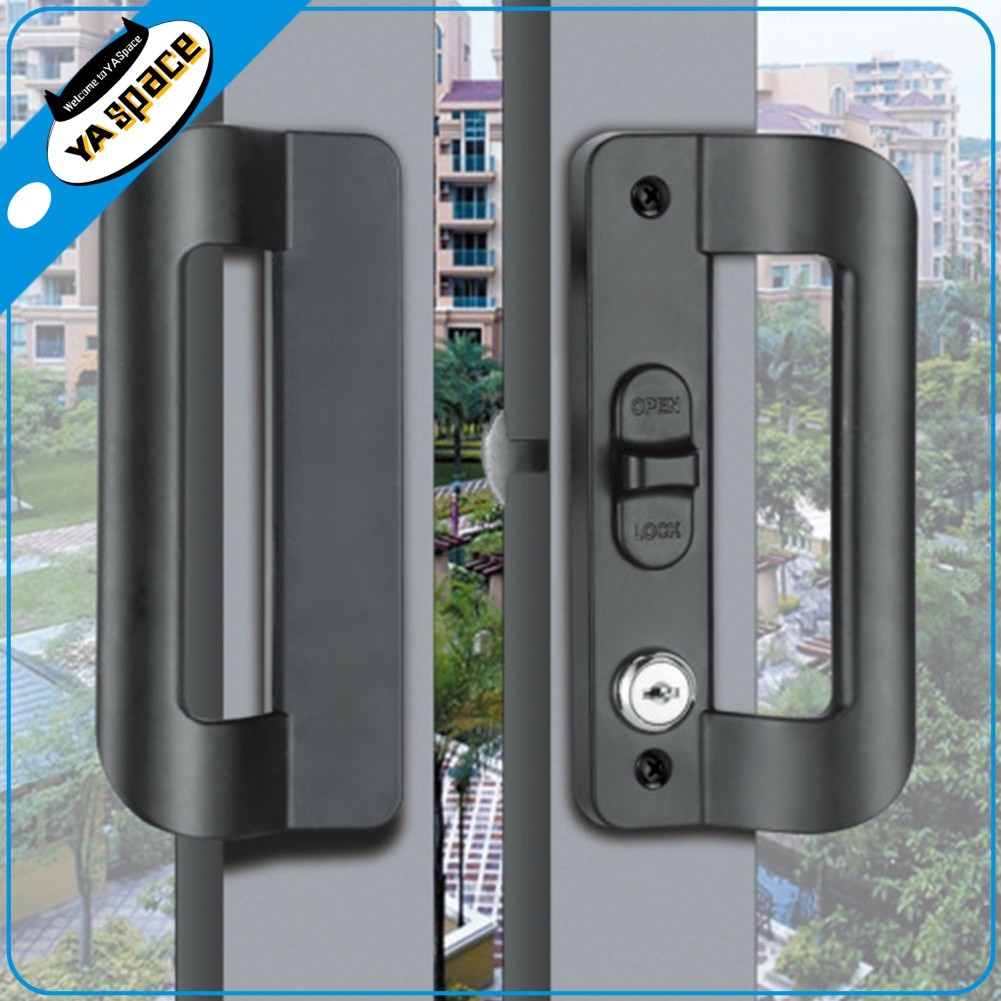 New Aluminum798/900 Sliding Type Windows/ Door Lock Set/Handle | Shopee ...