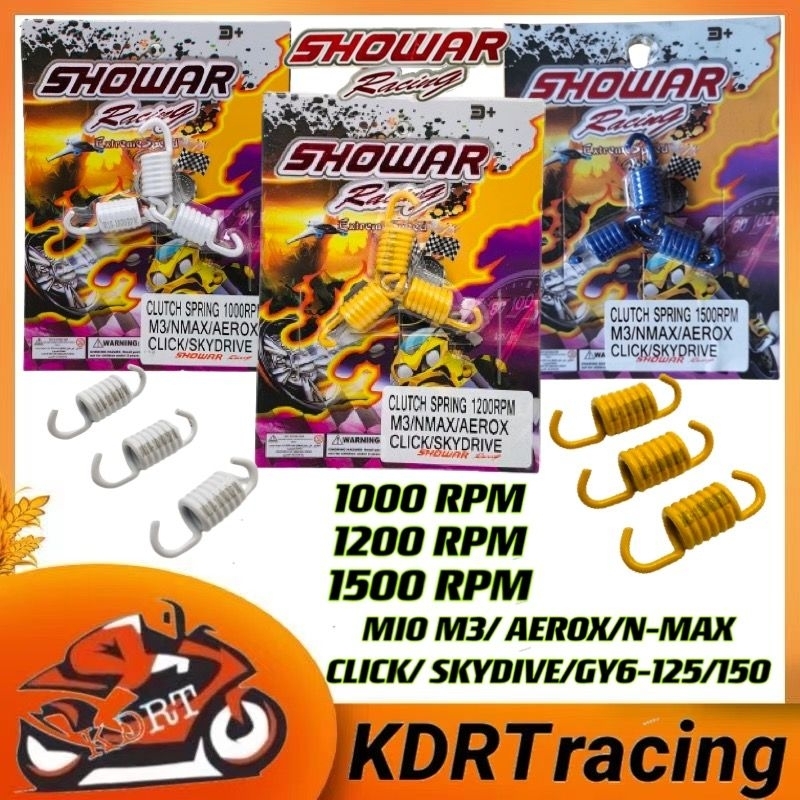 Showar Clutch Spring Mio M3 / Aerox / Nmax / Click / Skydrive / GY6-125 ...