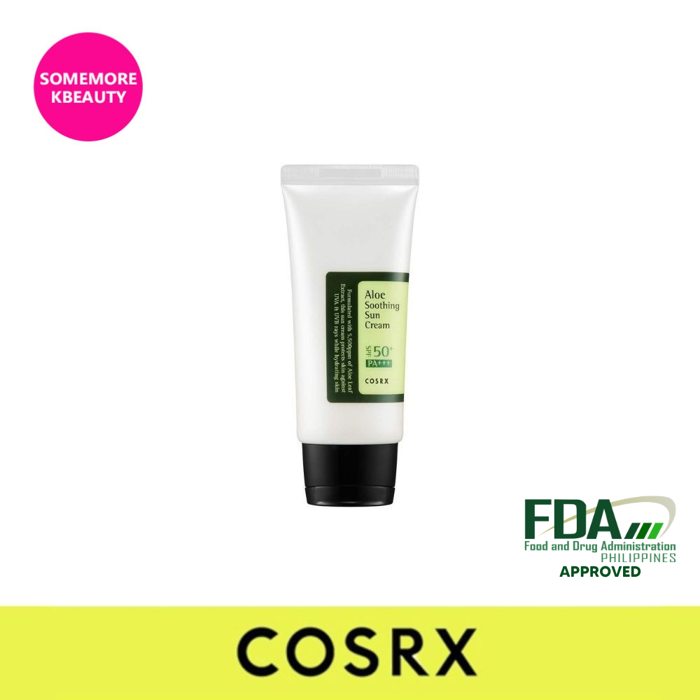 Cosrx Aloe Soothing Sun Cream SPF50 PA+++ 50ml | Shopee Philippines