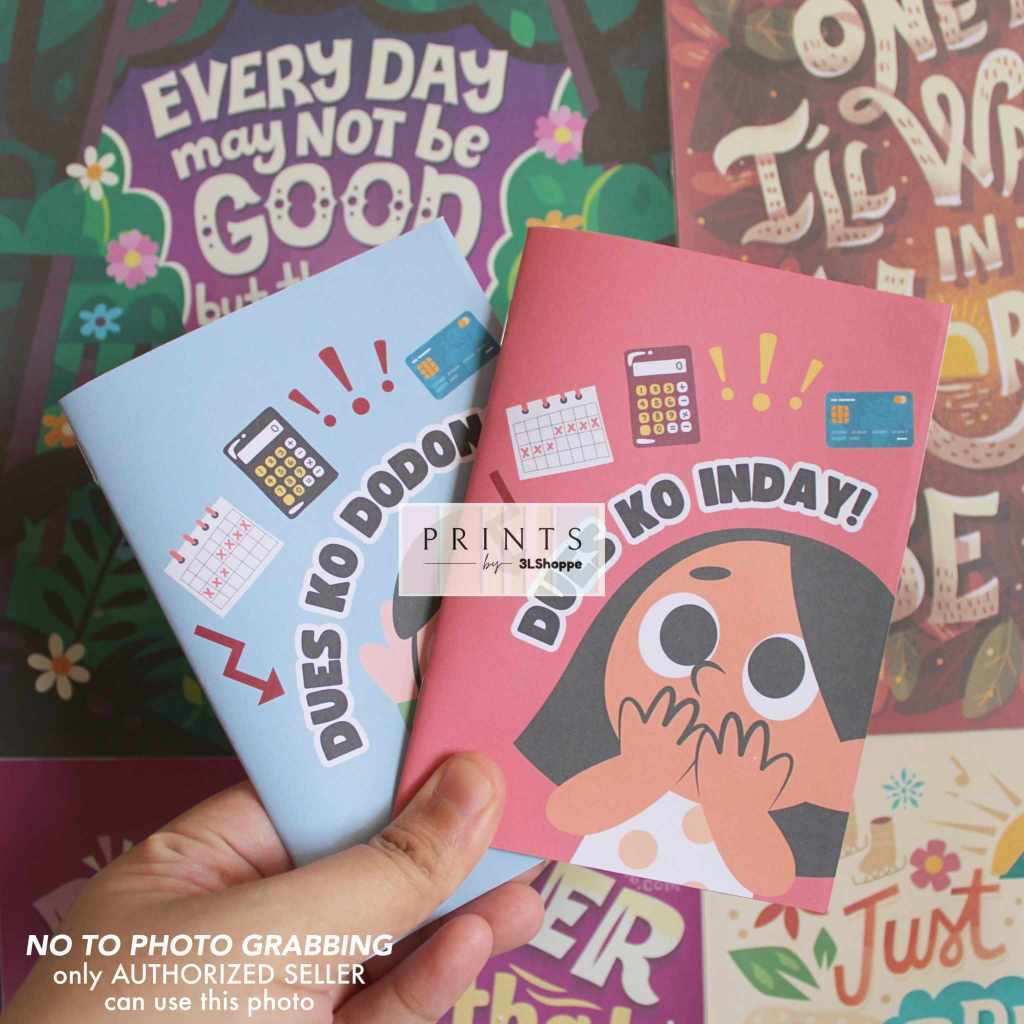 Dues Ko Inday Dodong Bill Expense Tracker Notebook and Pocket Size ...