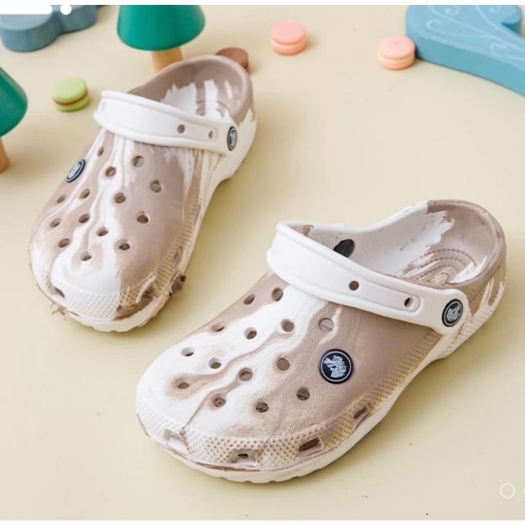 Nook Fashion RiteLIte Crocs Children Sandals OEM Tie Dye Design For ...