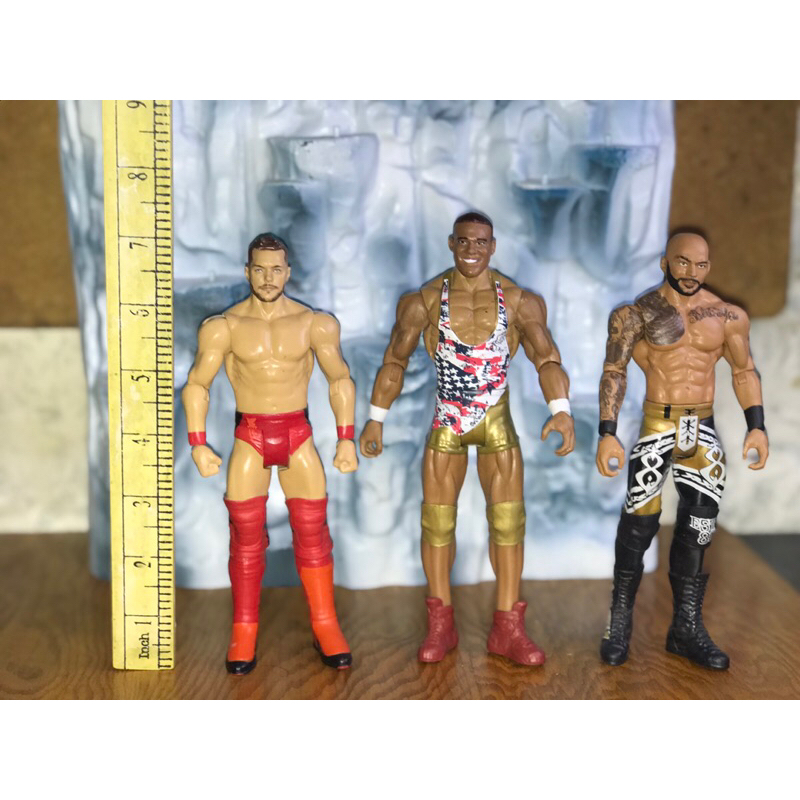 WWE Basic Mattel Batch 3 - (Finn Balor, AJ Styles, Apollo Crews, Ryback ...
