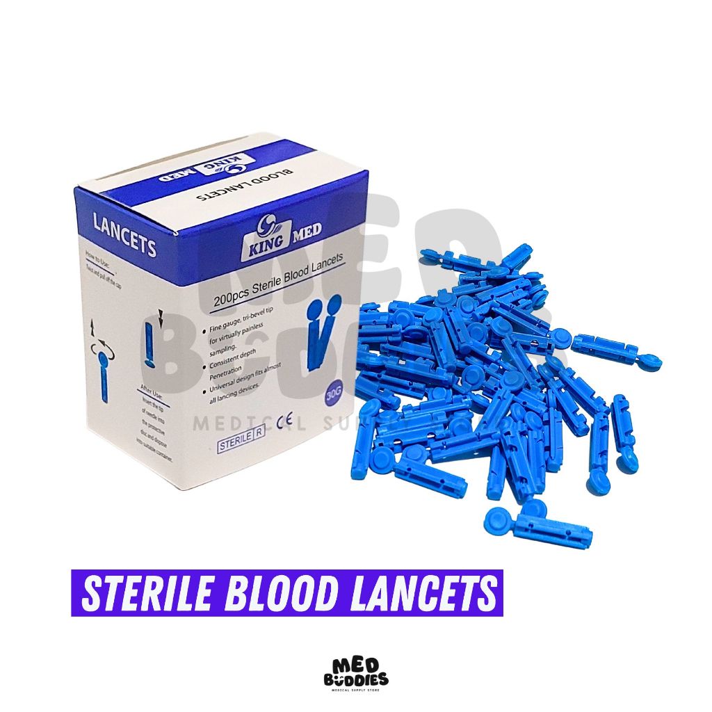 Blood Lancet (Sold Per 30s, 50s, 100s, 200s) | Shopee Philippines