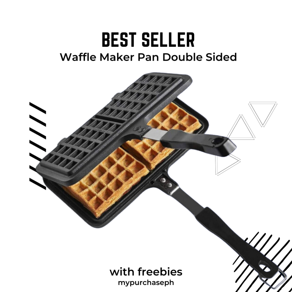 Rectangle Waffle Iron Nonstick Waffle Maker Pan Double Sided waffle