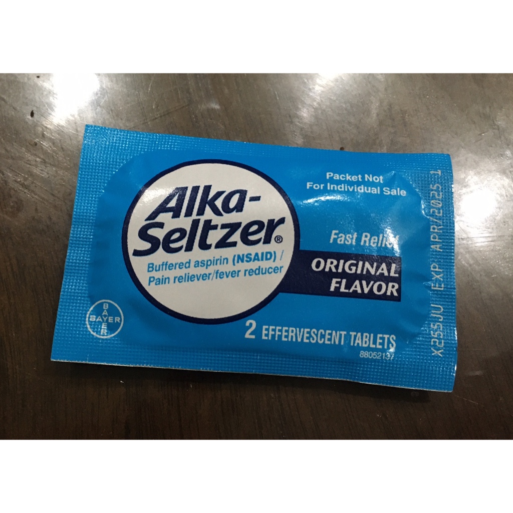 Alka-Seltzer Original Effervescent Tablets Fast Relief Of Heartburn, 2 ...