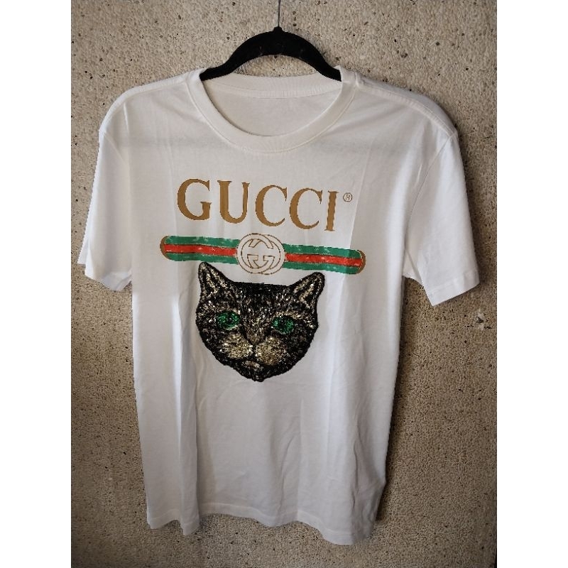 Gucci mystic outlet cat t shirt