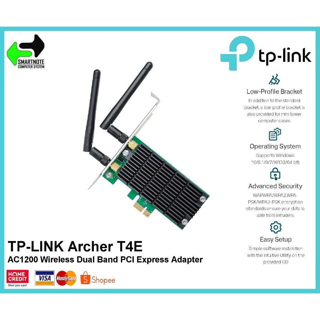 Archer T4E | Scheda Di Rete Wi-Fi Dual Band AC1200 PCI-E | TP-Link Italia - Foto 7