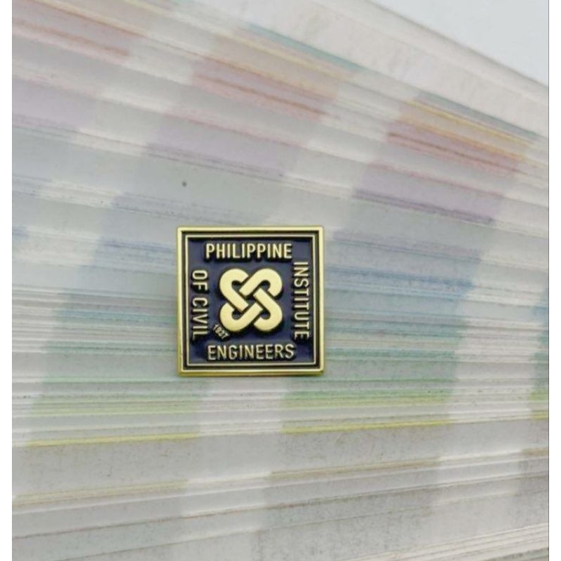 PICE Civil Engineer Enamel Brooch Pin | Shopee Philippines