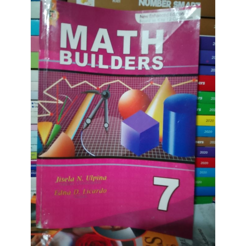 MATH BUILDERS grade 7 (slightly use | Shopee Philippines