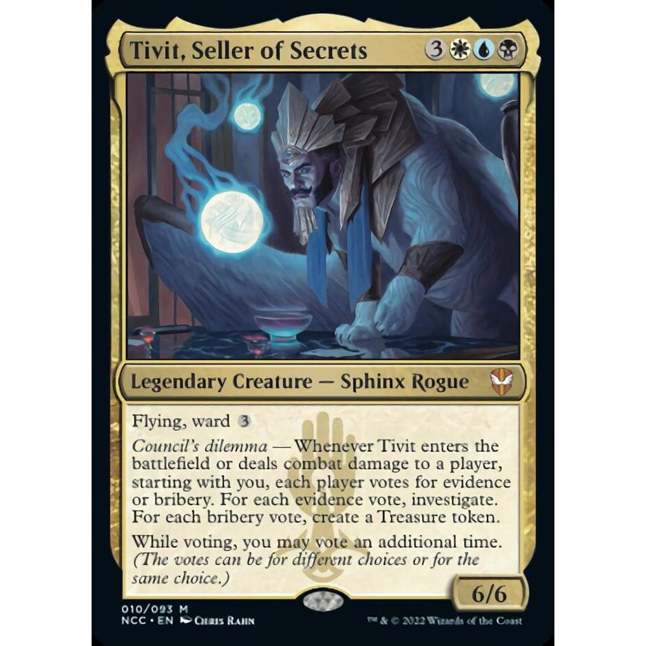 Tivit, Seller of Secrets - Commander: Streets of New Capenna (NCC ...