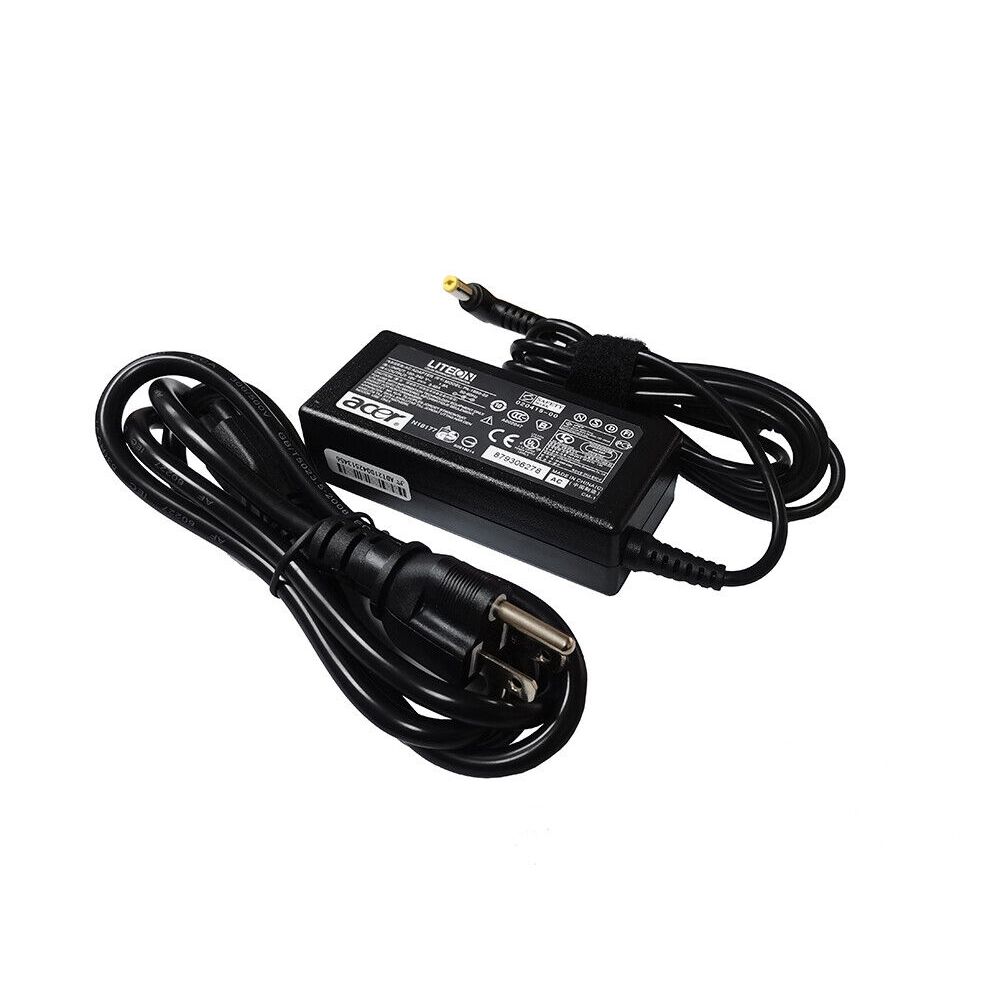 Acer Laptop/Notebook Adapter Charger 19V 3.42A & Power Cord 65W ...