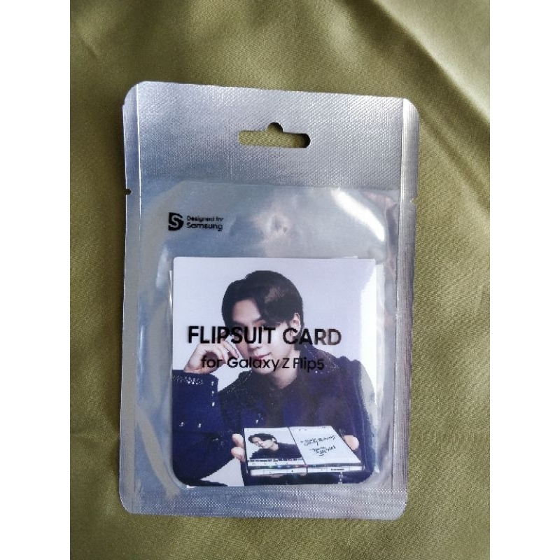 BTS Suga Flipsuit Card for Galaxy Z Flip5