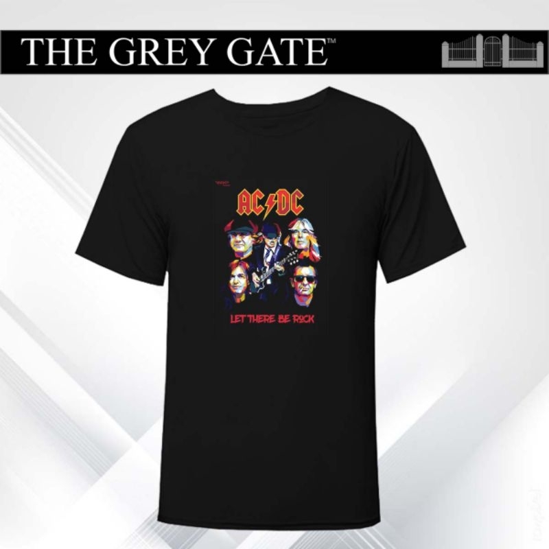 AC & DC Rockband Black Tshirt Dri Fit Unisex 01 | Shopee Philippines