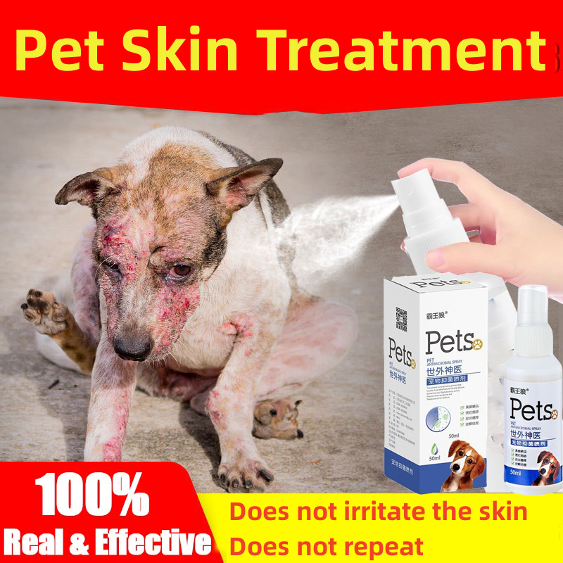 Pets Skin Treatment Skin Treatment Spray Antifungal Spray Anti Flea And ...