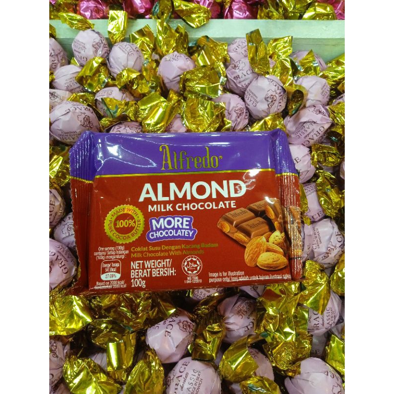 Alfredo Almond Milk Chocolate Shopee Philippines