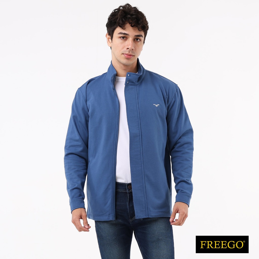 Freego Mens Fleece Jacket Full Zip GMT07-0014 | Shopee Philippines