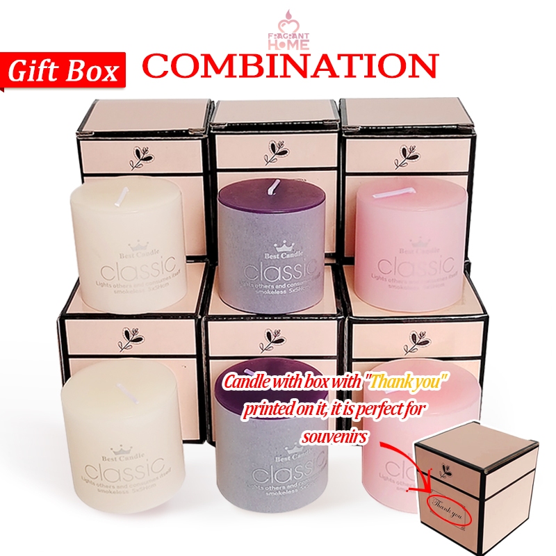 scented candle home fragrance/souvenir candle for christening/wedding