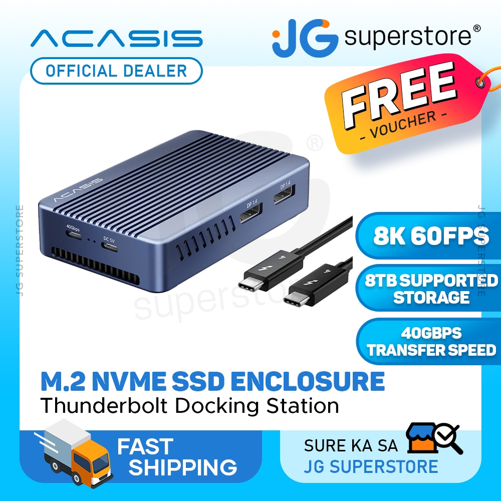 ACASIS TBU405 Plus 40Gbps Thunderbolt SSD Enclosure & Docking Station ...