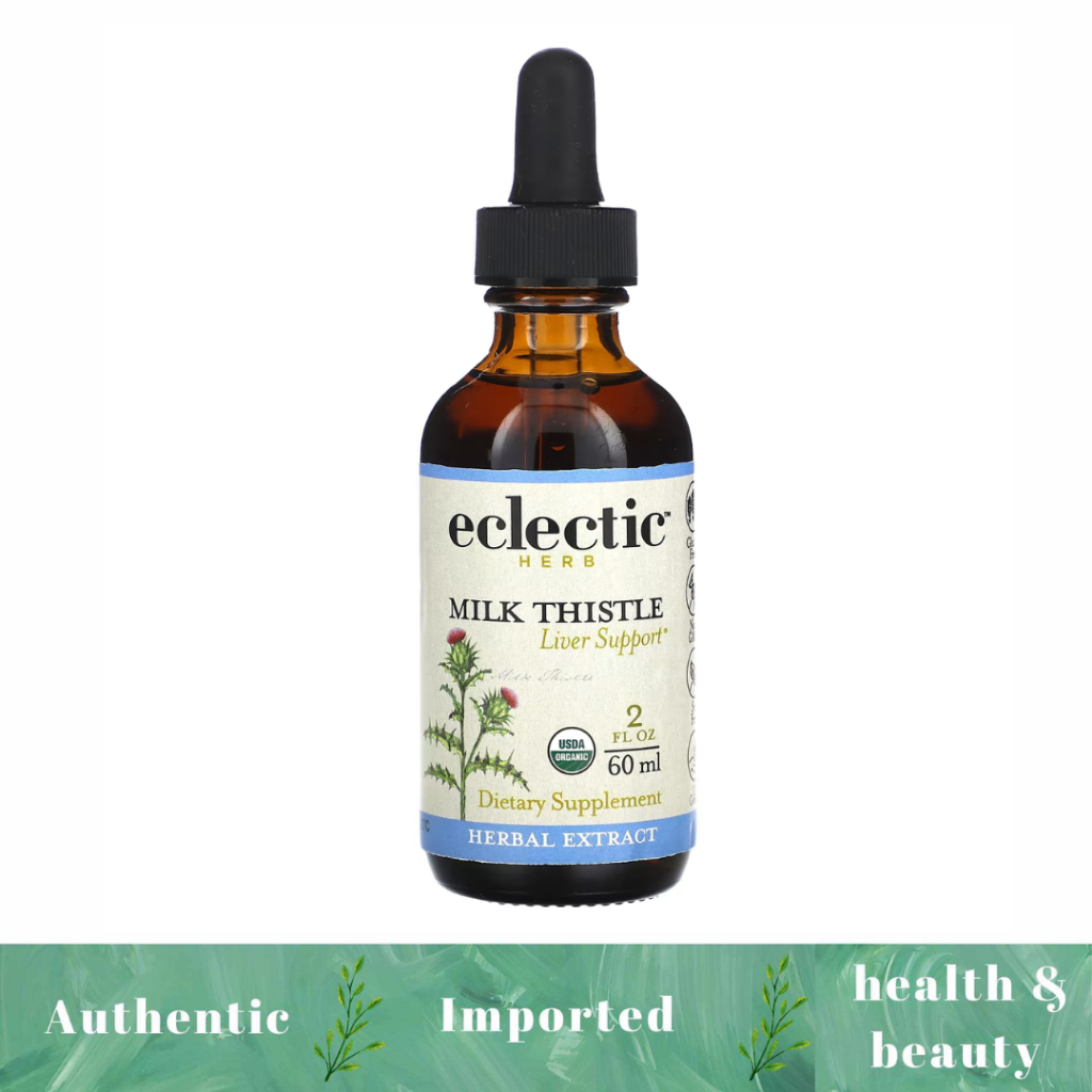 Eclectic Institute, Herb, Milk Thistle Extract, 2 fl oz (60 ml ...