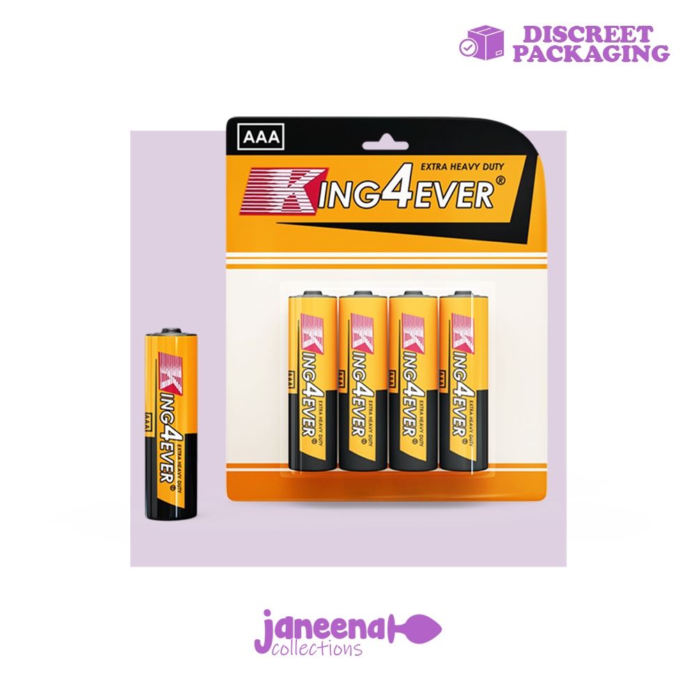 Janeena Generic Battery Extra Heavy Duty AAA/AA Carbon Battery 4pcs ...
