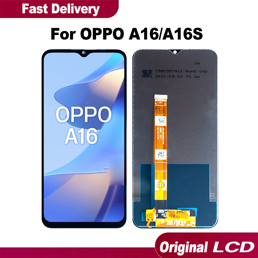 Oppo A16 Lcd Original Digital Touch Screen Display 