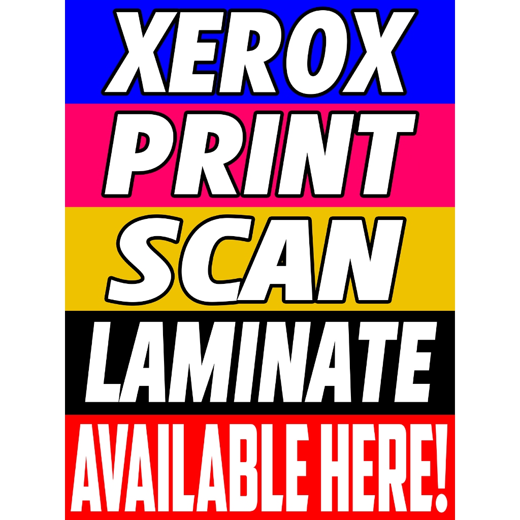 Printxeroxscanlaminaterush Idphoto Print Tarpaulin Signage 18x24inch Shopee Philippines 