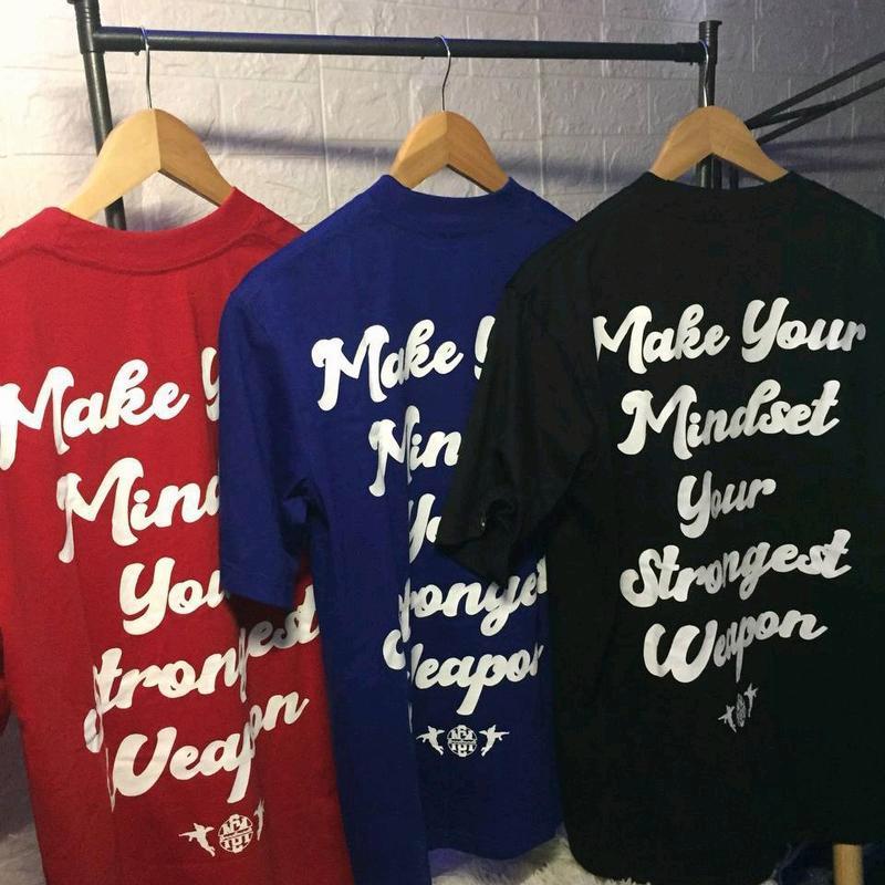 ''Make your mindset your strongest weapon'' original mindset logo blue ...