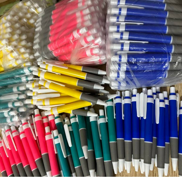 50 pcs. Soft Rubber Coated Ballpen Smooth Writing for Students with