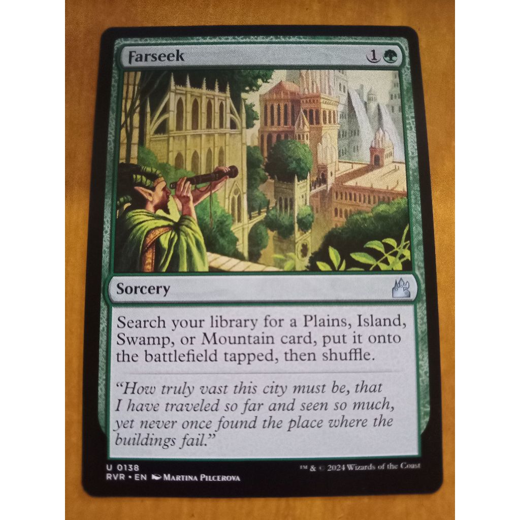 MTG Farseek Uncommon NCC Streets of New Capenna Commander Ravnica ...