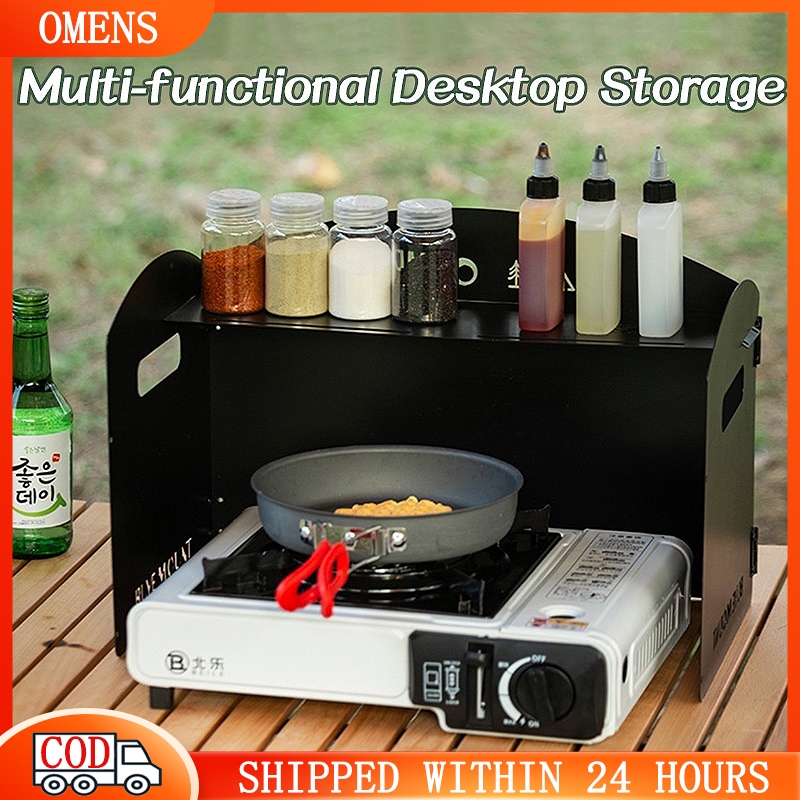 Outdoor Gas Stove Windshield Folding Cassette Stove Windshield