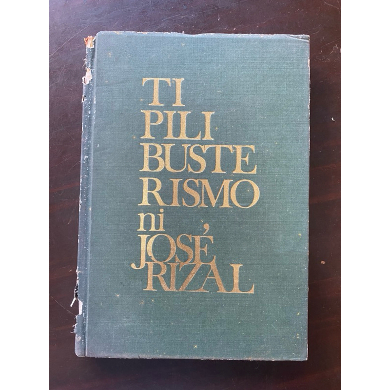 Vintage Antique Tagalog Ilokano Book - TI “PILIBUSTERISMO” ni JOSE ...