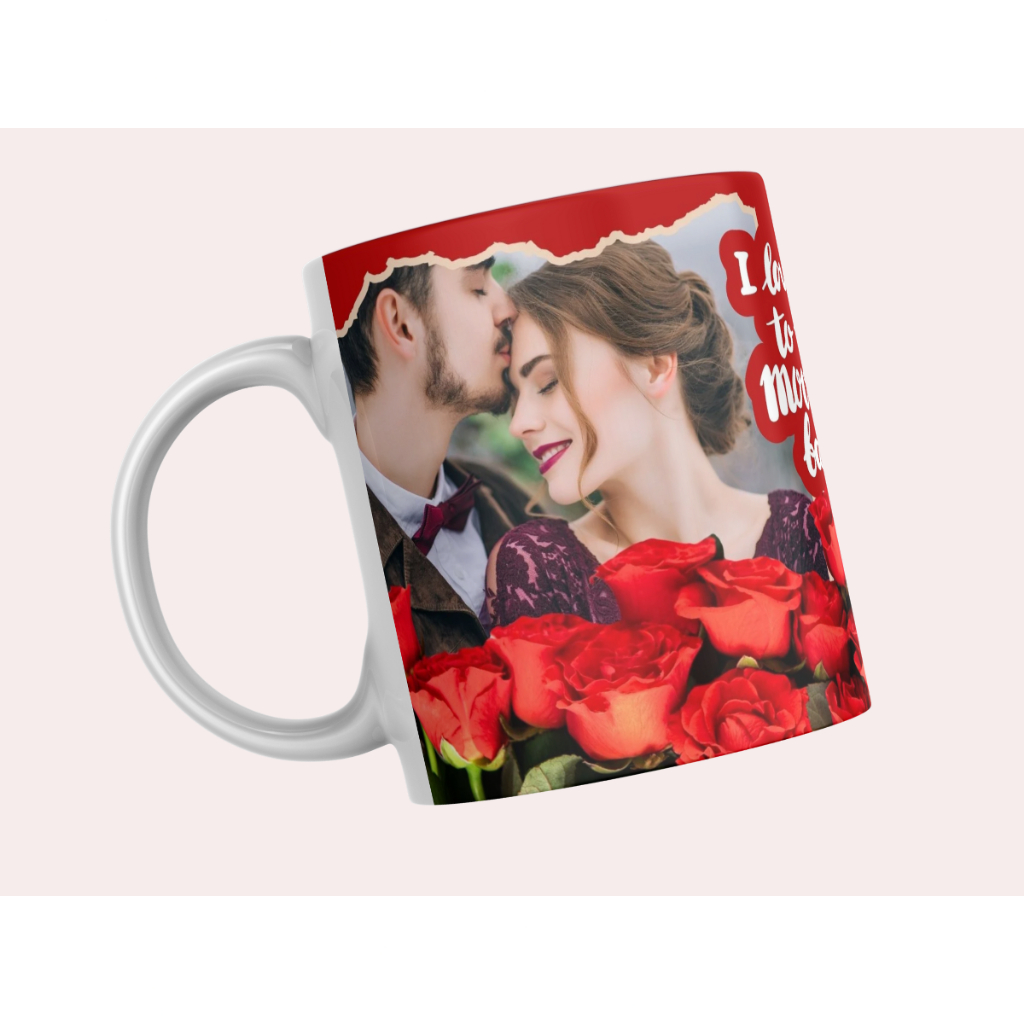 Customized Valentine Mug Photo Insert | Shopee Philippines
