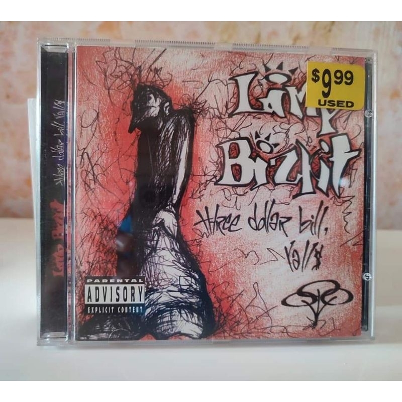 Limp Bizkit - Three Dollar Bill, Y'all - Original Music CD Album (Mint ...