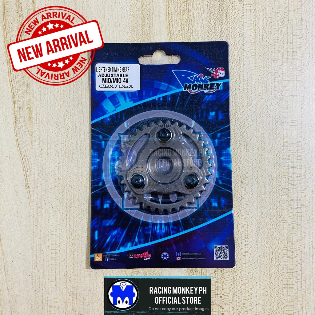 Lightened Timing Gear Adjustable 4V (Mio Sporty/Soulty/Mio1/Nouvo/Soul