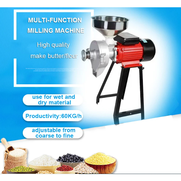 Mini Wet and Dry Grain Grinder Machine (Malagkit, Puto, Peanut Butter ...