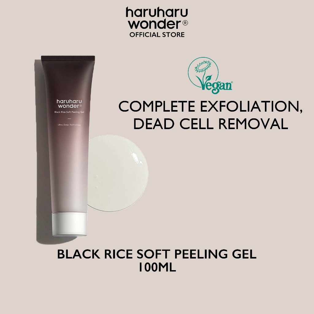 Haruharu Wonder Black Rice Soft Peeling Gel 100ml Shopee Philippines