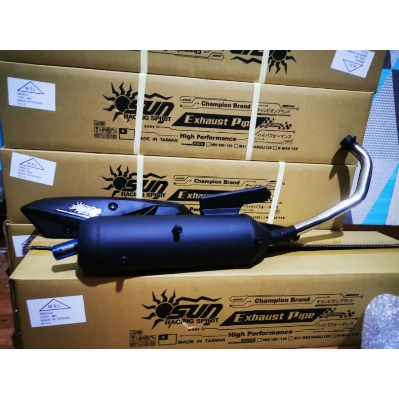 SUN RACING SILENT KILLER PIPE NMAX V2, AEROX V2 | Shopee Philippines