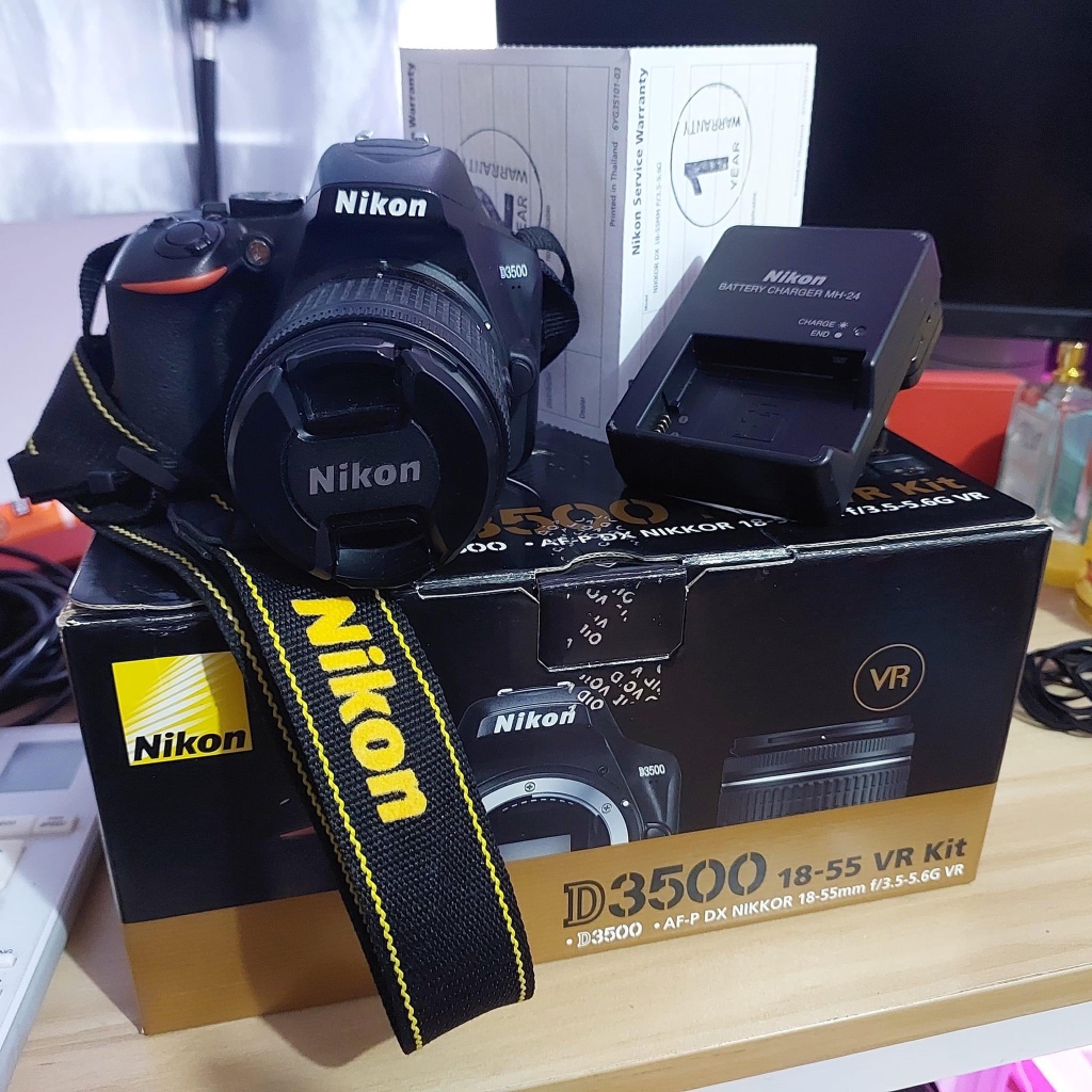 Nikon D3200 DLSR Camera 18-55 VR KIT with Accessories And Protective Bag