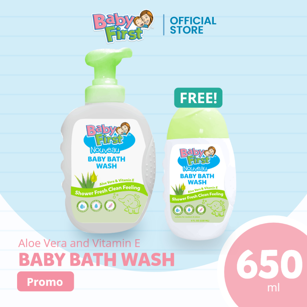 Baby first nouveau 2024 baby bath wash